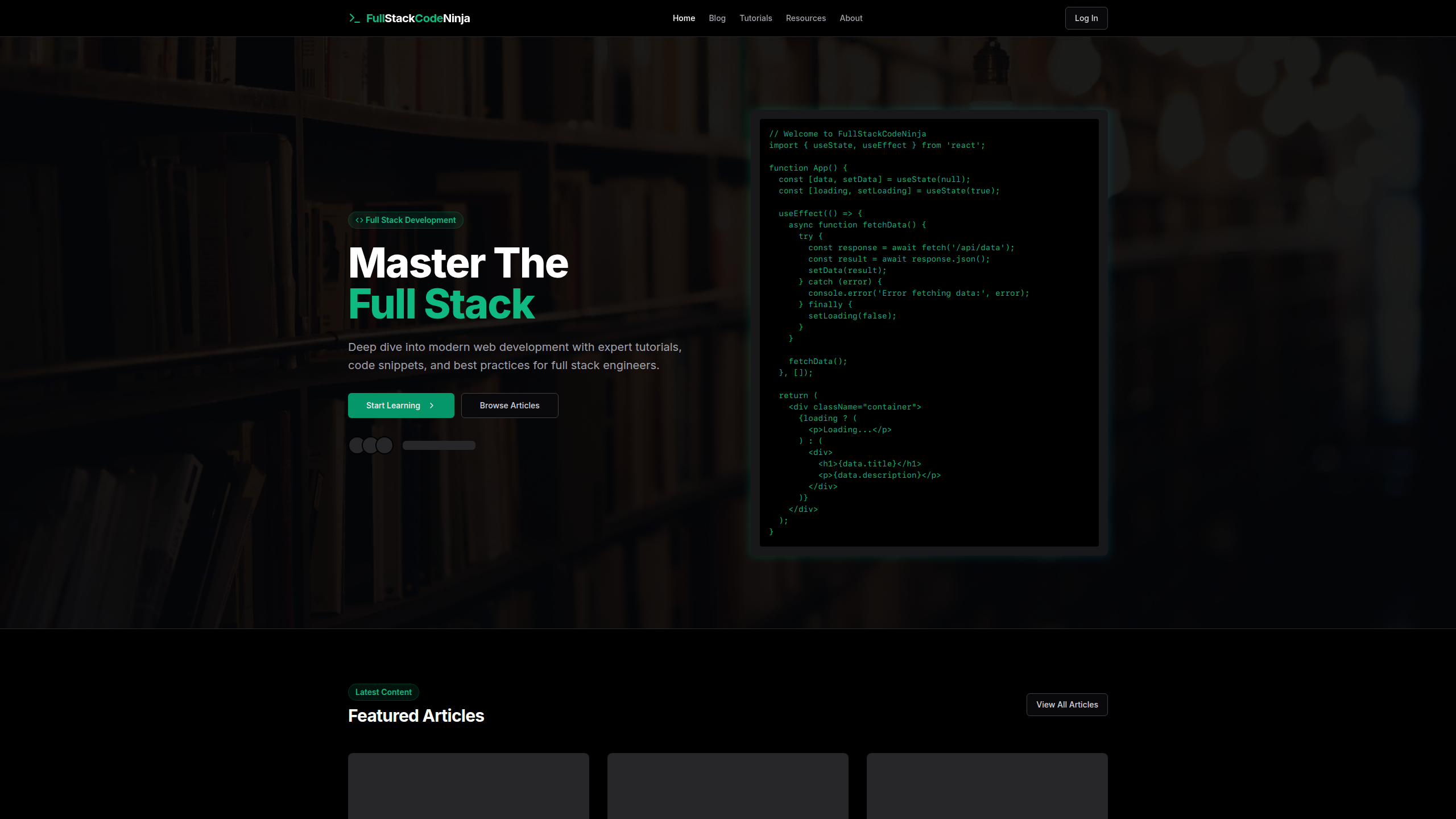 Full Stack Code Ninja - Image 1